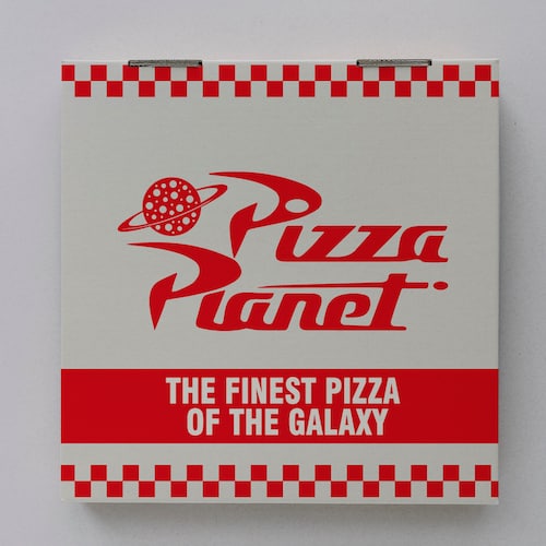 Template for Pizza Box Pizza Planet Design toy Story. 12 - Etsy
