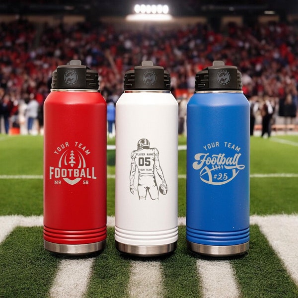 Custom Sports Water Bottle Bulk Etsy