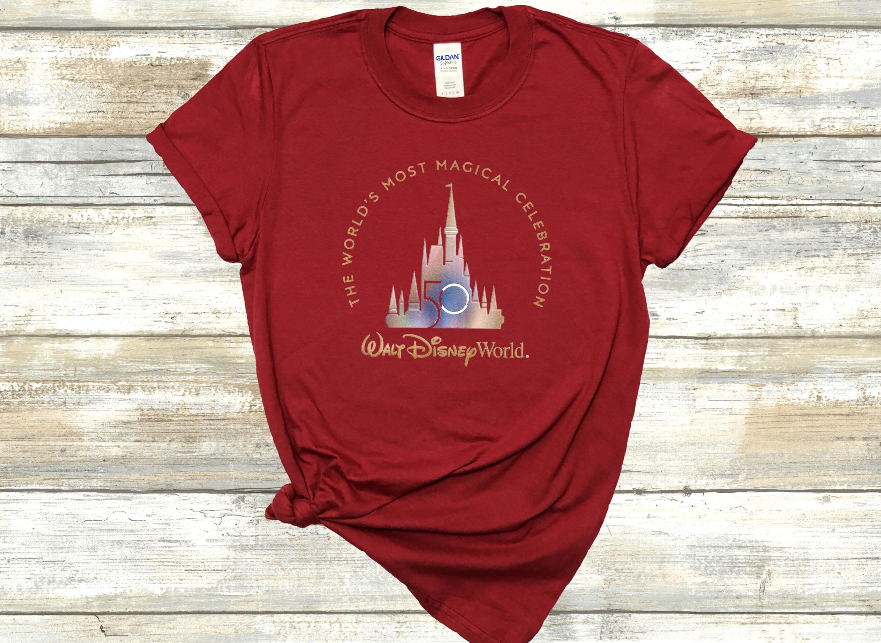 Discover Disney 50th Anniversary Celebration Shirt, Disney Vacation Shirt, Disney World 50th Anniversary Shirt