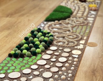 Sensory rug - "Along the way" is a sensory path best for kids  of all ages.