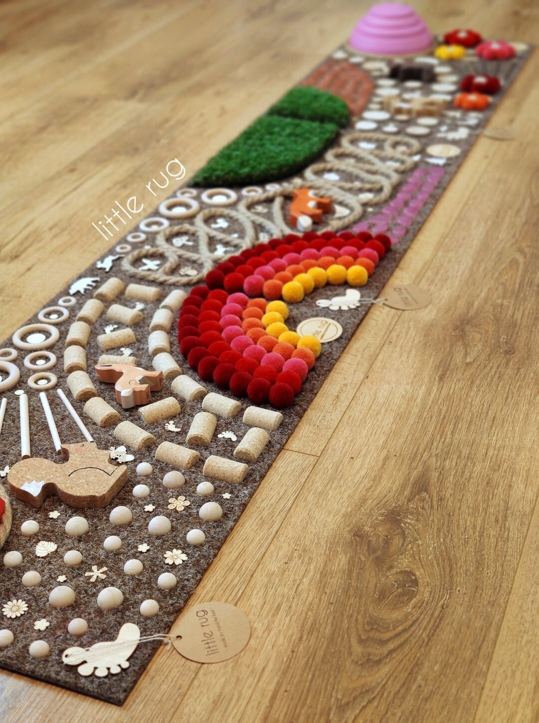 Sensory Rug Rainbow Path is a Sensory Path Best for Kids of Etsy
