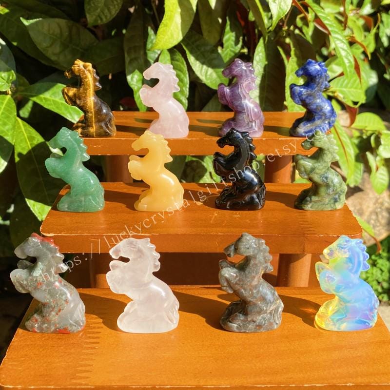 石の馬の置物 - Etsy 日本