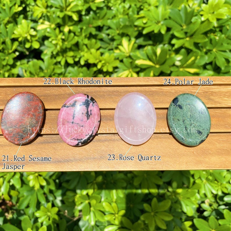 Kristallsten för oro: Läkande ädelsten för stresslindring (35 x 45 mm) bild 7