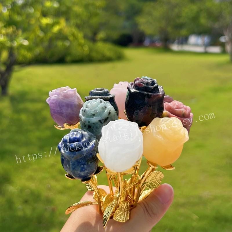 Crystal Flowers - Etsy