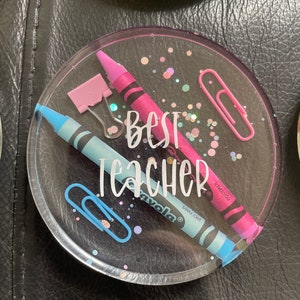 Best teacher/teaching assistant coasters