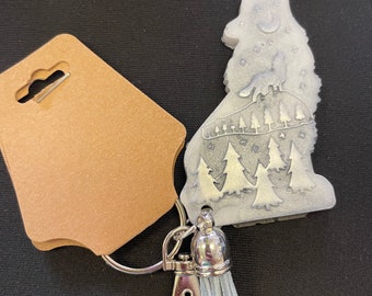 Wolf  Keyring