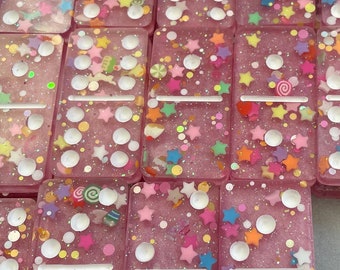 Handmade resin Dominoes