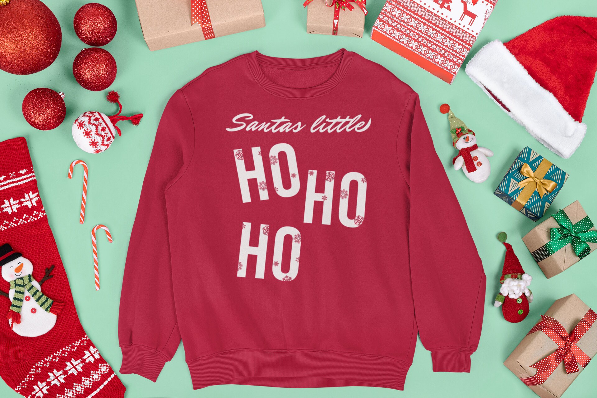 Santas Little Ho - Etsy UK