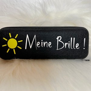 Brillenetui mit Reißverschluss für Sonnenbrille Bild 5