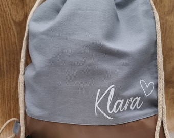 small gym bag for children, personalized