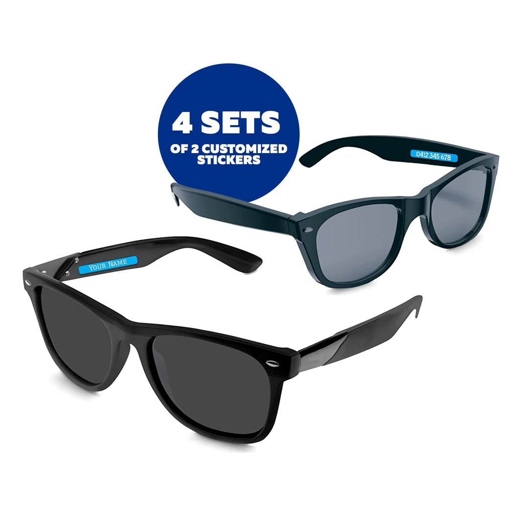 Spec Stickers Sunglass Labels Personalised Labels ID Labels Sunglass