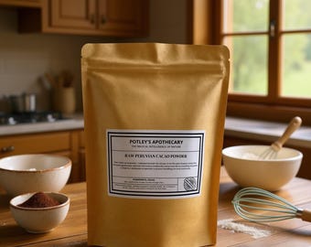 RAW Organic Criollo Cacao Powder - Peruvian Amazon - Sustainably Grown and Ethically Sourced