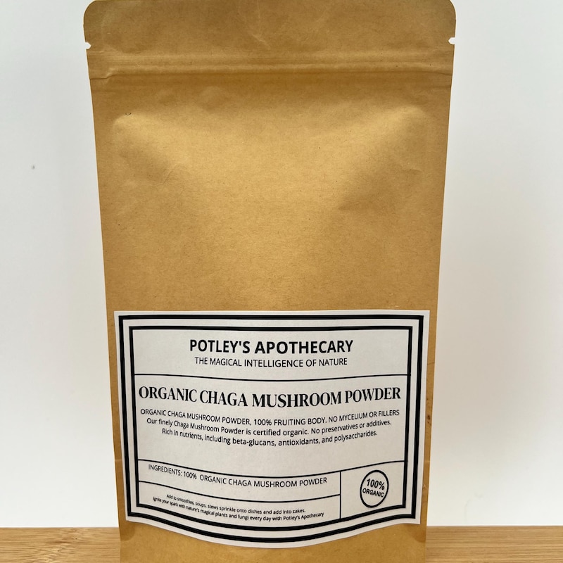 Sayan Chaga Mushroom Powder – 1 Lb – Siberian Wild Harvested – All Natural Tea-814248