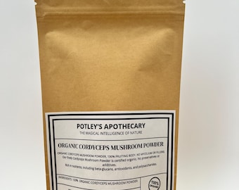 Organic Cordyceps Mushroom Powder: 100% Fruiting Body