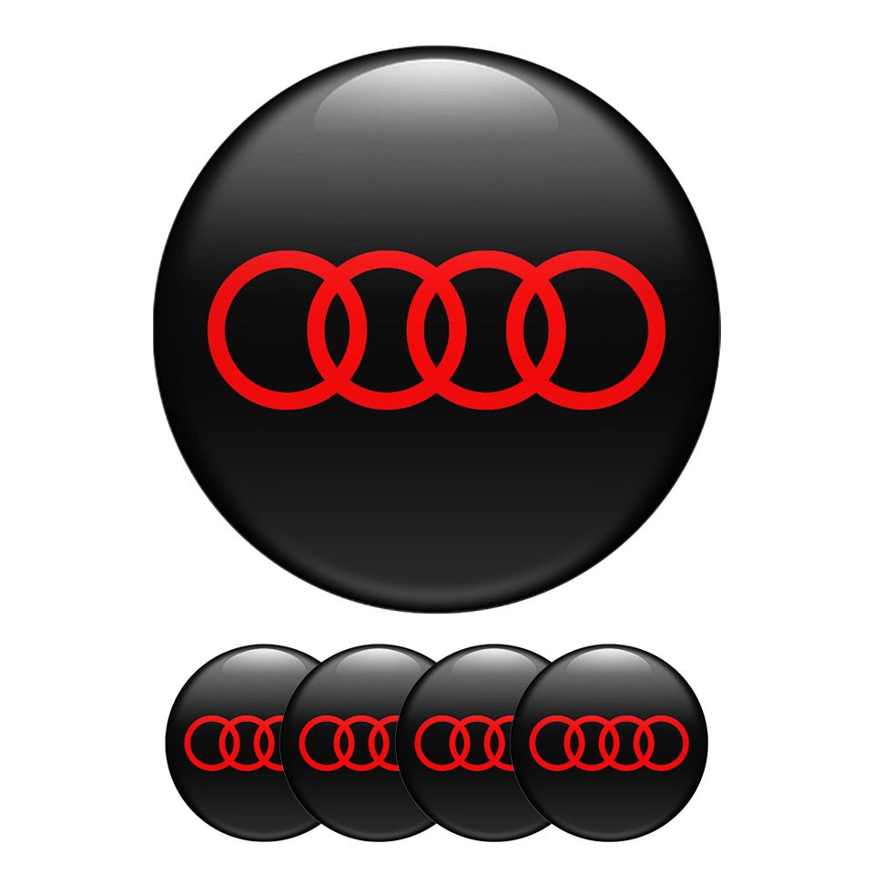 Red audi center sales caps