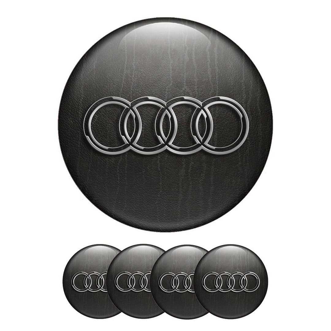 3D DUB Diamant Emblem Badge Chrome NEU mit Kleberückseite Audi