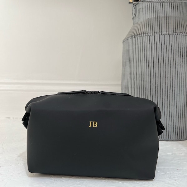 Personalised Wash Bag Gift For Him For Travel Bag For Him Gift For Her For Make Up Bag For Wedding Gift Stag Do Hen Do Gift Birthday Gift