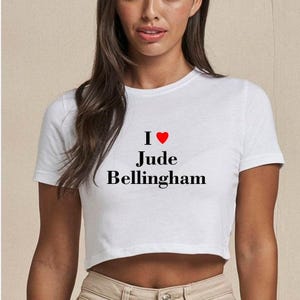 I Heart Cole Palmer Cropped T-Shirt - Women's Football Top zdjęcie 5