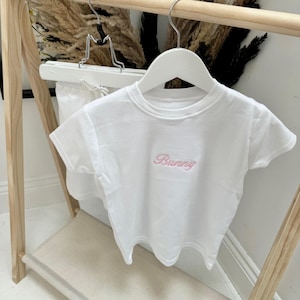 Personalised Kids T-Shirt Set For Kids Clothes Kids Clothing Set Kids Personalised Kids Gifts For Children Clothing Set