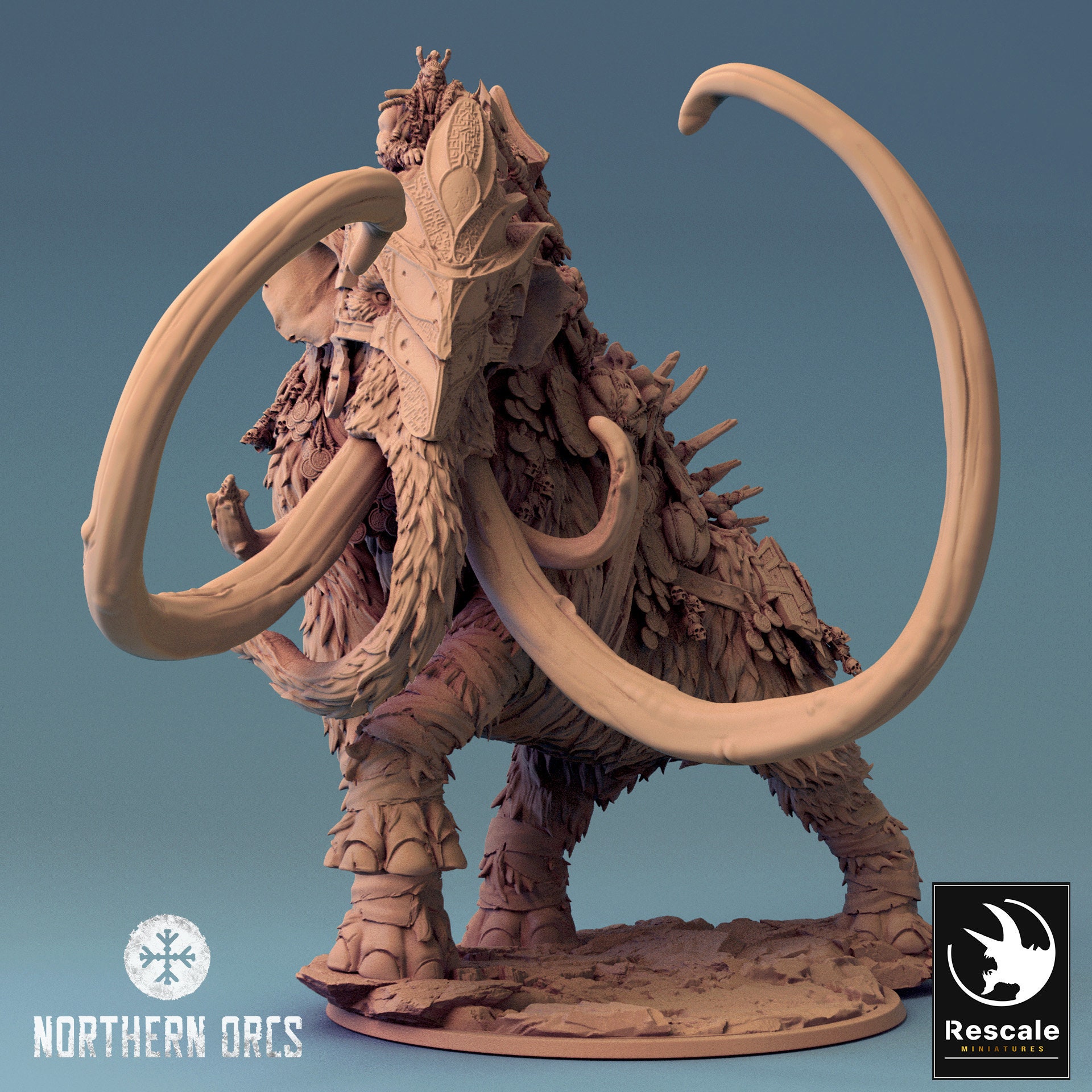 War Mammoth | Aussie 3D Printed Miniatures and Terrain - Etsy Israel