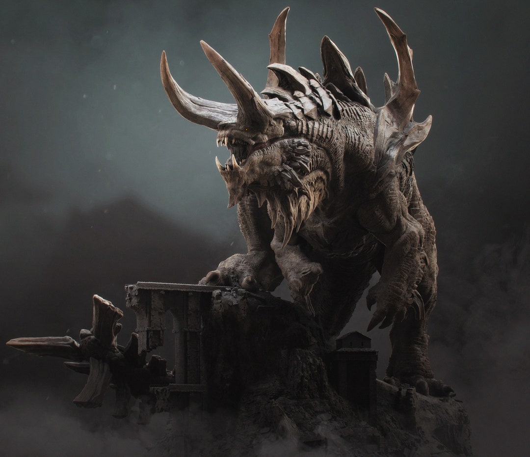 Tarrasque Titan, the Almighty, Lord of the Print Dungeons and Dragons