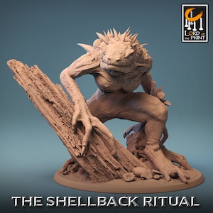 Fetid Stalker, The Shellback Ritual, Lord of the Print | Dungeons and Dragons | Pathfinder | Table Top RPG | 3D Printed Model