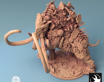 War Mammoth | Aussie 3D Printed Miniatures and Terrain - Etsy