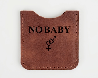 Personalized Leather Condom Pouch, Custom Condom Wallet, Funny Gift, Witty Groomsmen Gifts
