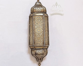 Moroccan Wall Lamp Night Light, Handmade Brass lighting, Wall Light Decor, Electric Wall Sconce light, Wall Light Shade