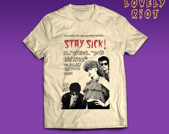 Vintage Glam Rock Tee Inspired by 70s Rock N Roll, Electric
