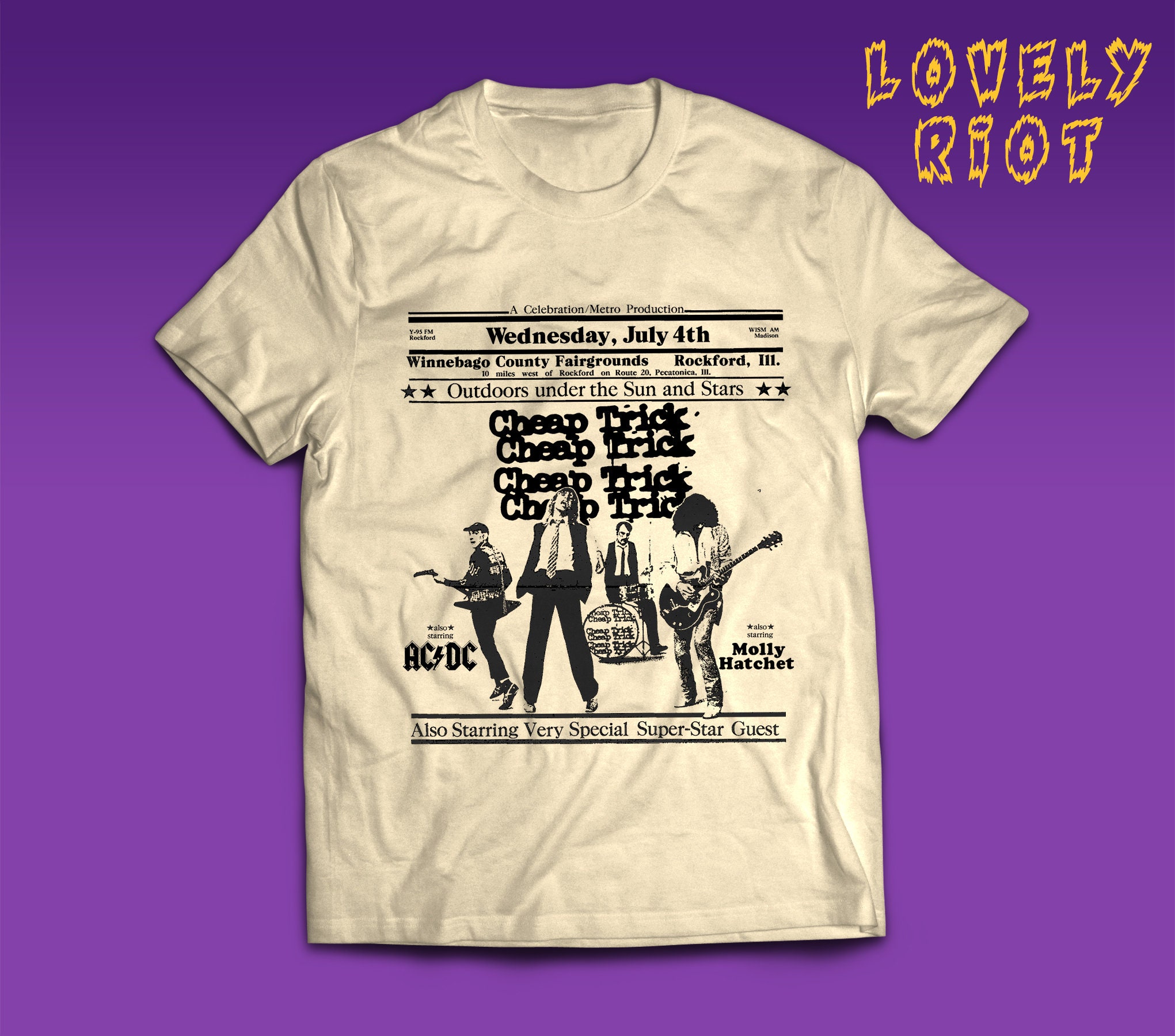 ヴィンテージ 80s オリジナル チープトリックCHEAP TRICK T
