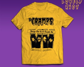 Retro Punk & Psychobilly T-Shirt – Vintage Tee Inspired by the Legendary CBGB Scene and 70s/80s Horror Rock