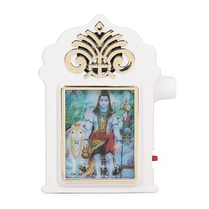 35 in 1 Hindu Religious Mini Mantra Device Chanting Machine Box for Worship/Pooja Room