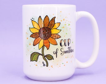 Jumbo-Teetasse "Cup of Sunshine"