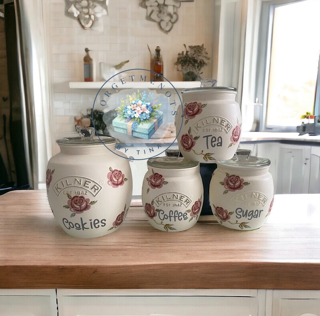 Storage Canisters Stacking Tea Coffee Sugar Canisters Tea Sugar