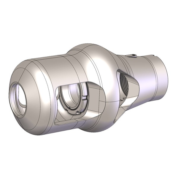 Tiger 1 Muzzle Brake Scale 1/1 3D-model