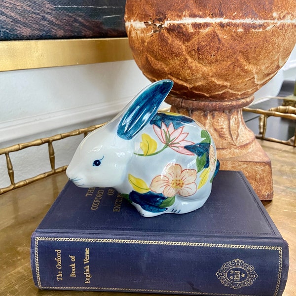 Floral Porcelain Rabbit ~ Andrea by Sadek