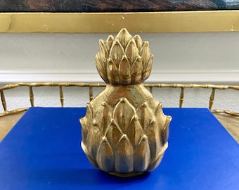 Vintage Brass Pineapple Door Knocker