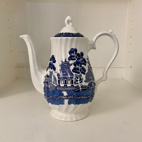 Royal Wessex Blue Willow Etsy