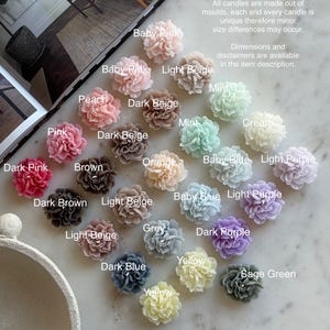 Teddy Bear Mini Unscented Candles | Baby Shower Favours | Wholesale Event Favours image 3