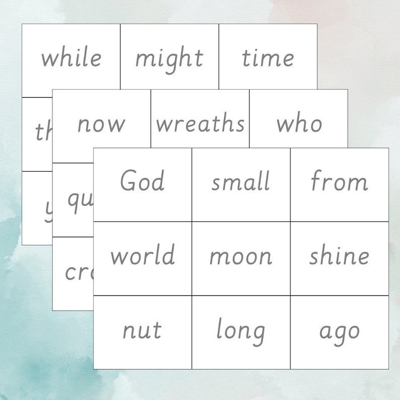 Mcguffey's Primer Revised Edition Flashcards - Etsy