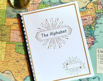 The Alphabet: D&#39;Nealian Print Handwriting Practice