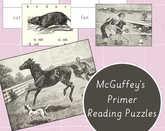 McGuffey's Primer Reading Puzzles
