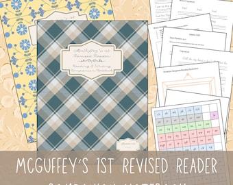 McGuffey's 1st Revised Reader: Reading & Writing Companion Notebook