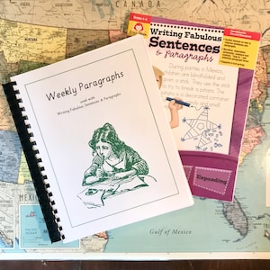Weekly Paragraph Writing Workbook: Grades 4-6
