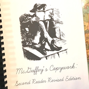 McGuffey&#39;s 2nd Reader Copywork: D&#39;Nealian Cursive