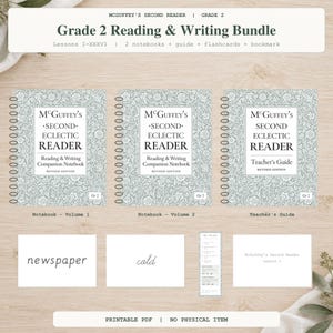 McGuffey's 2nd Revised Reader: Grade 2 Companion Bundle (Lessons 1-36)