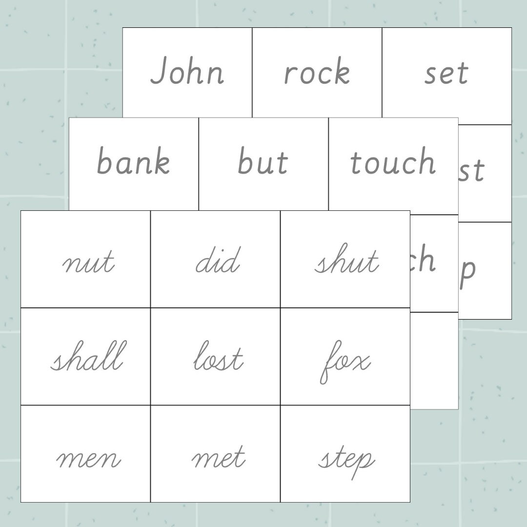Mcguffey's First Reader Revised Edition Flashcards - Etsy