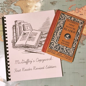 Copia cursiva D'Nealian: primer libro de lectura ecléctica de McGuffey, edición revisada.
