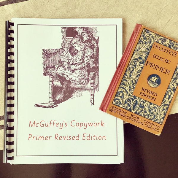 McGuffey's Primer Copywork: D'Nealian Print